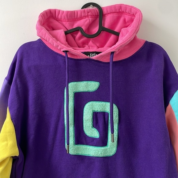 Karl Jacobs Colorblock Enchantment 2021 Hoodie Sweatshirt Rare Medium M - Picture 7 of 11